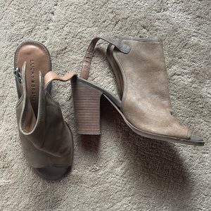 Lucky Brand Heeled Booties